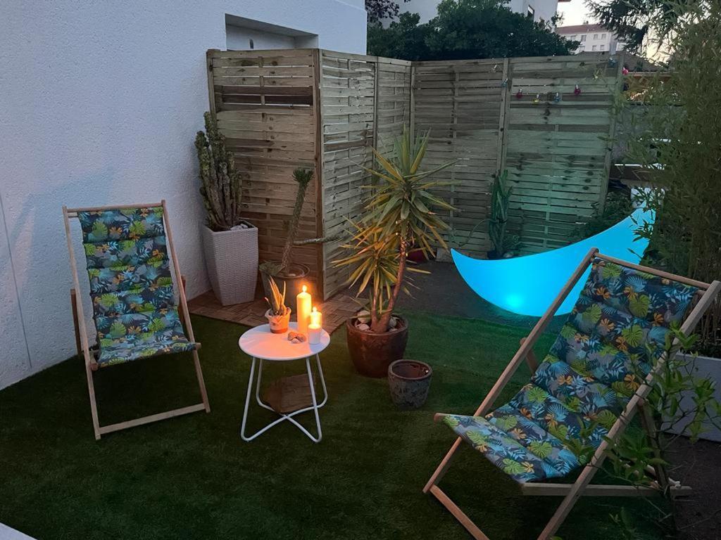 Superbe Appartement Avec Jacuzzi Avec Jardin Prive Lyon Luaran gambar